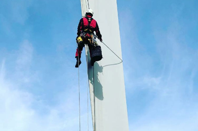 株式会社アルゴプレスト　ロープアクセス業務